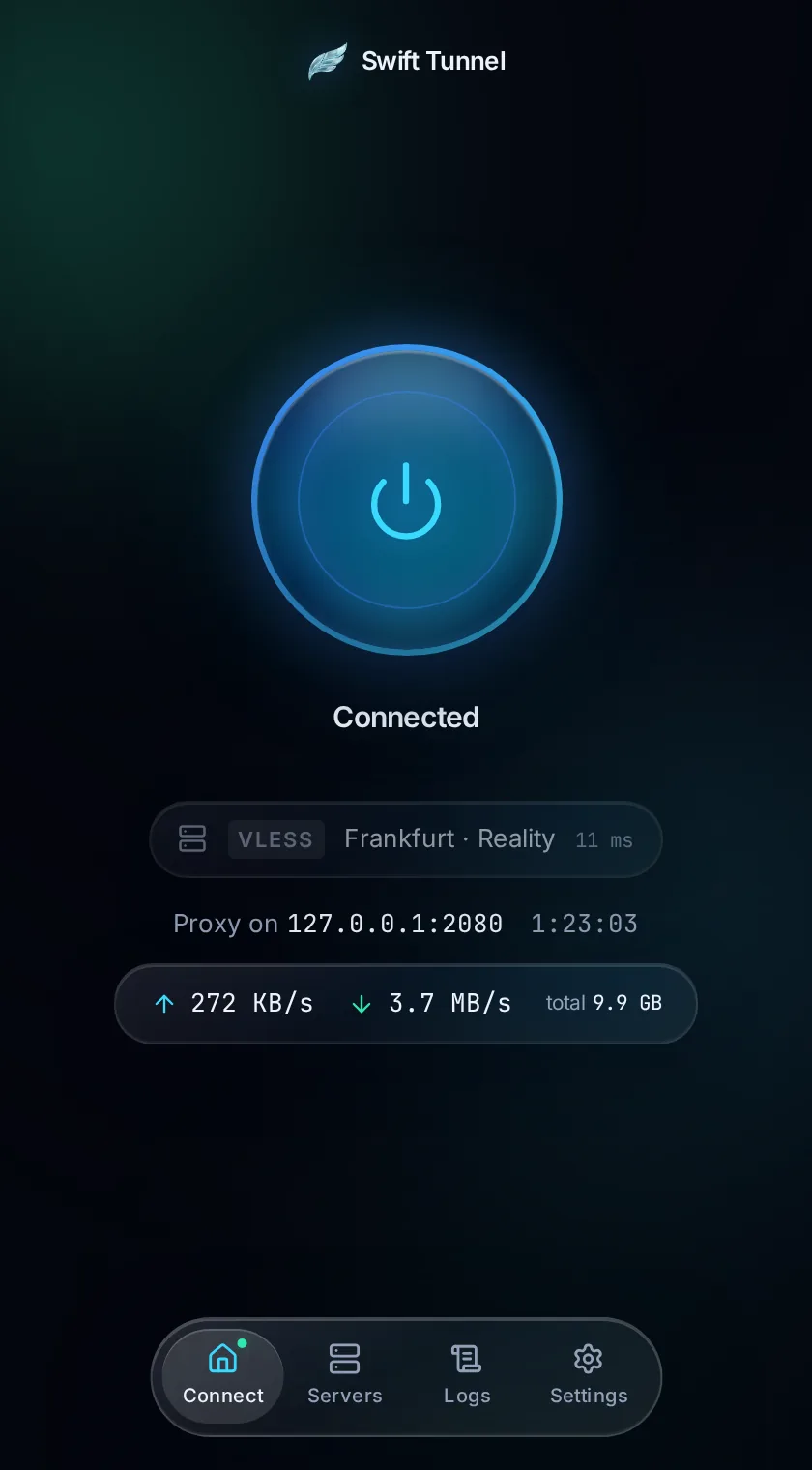 Swift Tunnel — Connect